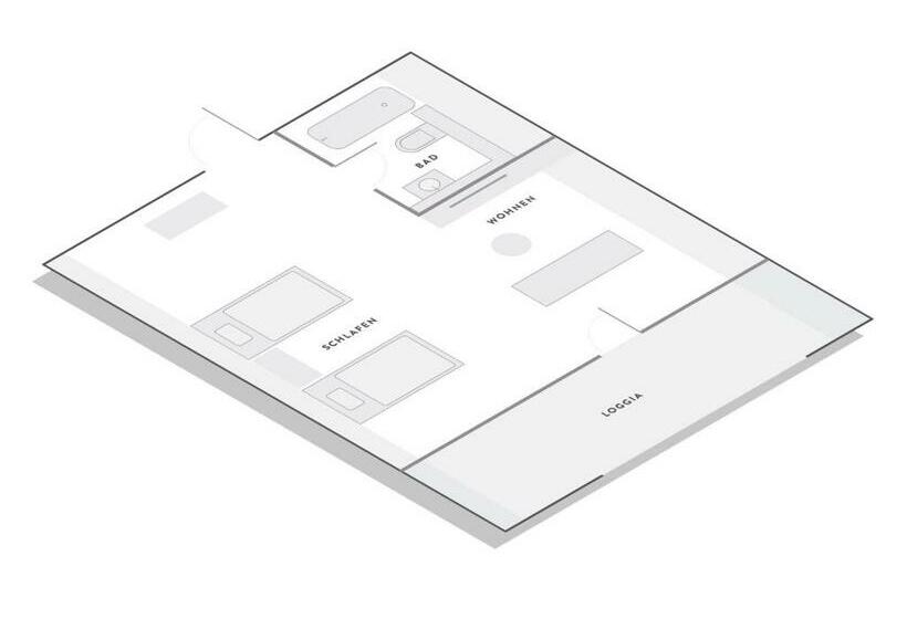 주니어 스위트 호수 전망, Bodenseehotel Renn