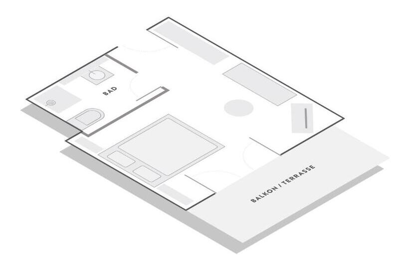 Classic room with balcony, Bodenseehotel Renn