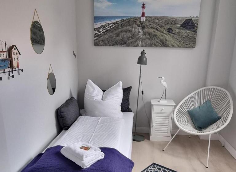 شقة غرفة واحدة مزودة بتراس, Friesischer Hof