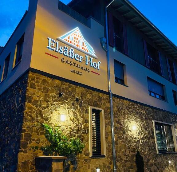 شقة غرفة نوم واحدة مزودة بشُرفة, Gasthaus Elsäßer Hof