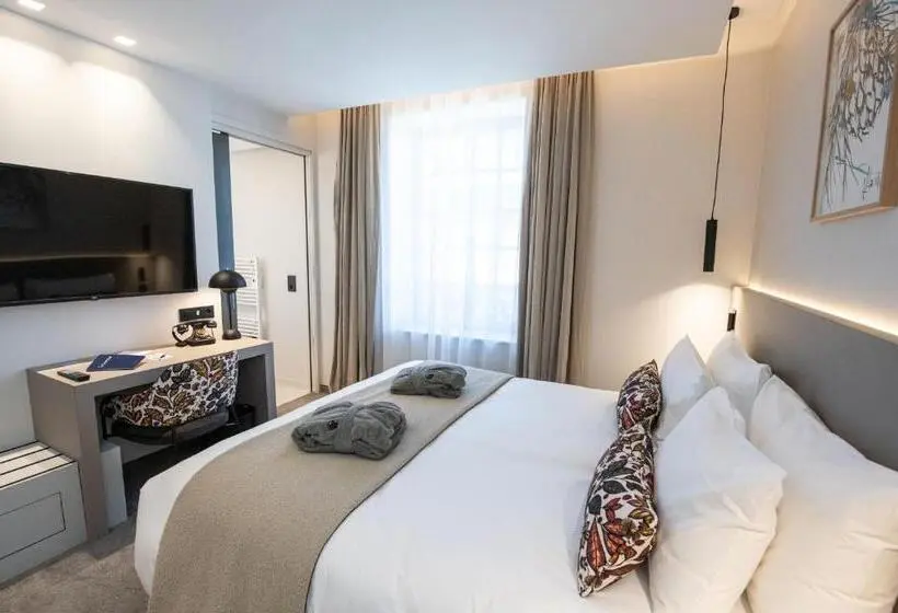 キングサイズベッドのスーペリアルーム, Best Western Premier Le Chapitre Hotel And Spa