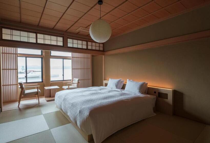Quarto Estandar Cama King, Ryokan Onomichi Nishiyama