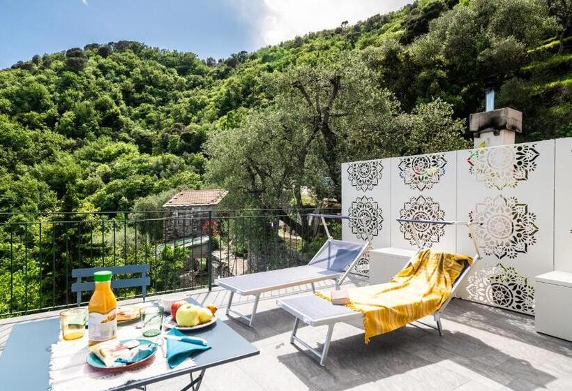 غرفة قياسية مطلّة علي البحر, Villa Cangallo