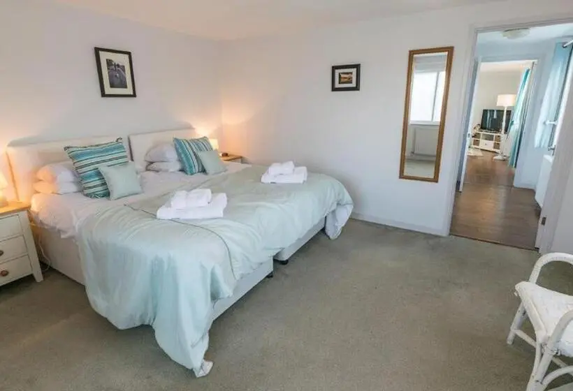 Huoneisto 1 Makuuhuone Merinäkymä, Chesil Beach Lodge Burton Bradstock Dorset Dt64rj
