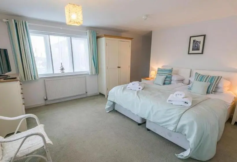 Huoneisto 1 Makuuhuone Merinäkymä, Chesil Beach Lodge Burton Bradstock Dorset Dt64rj