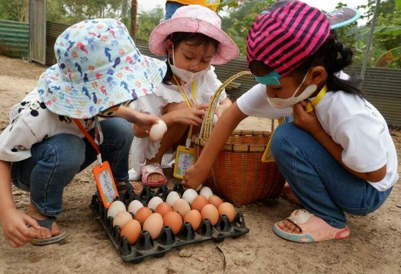 غرفة عائلية, Phonphusang Utopia Farmstay