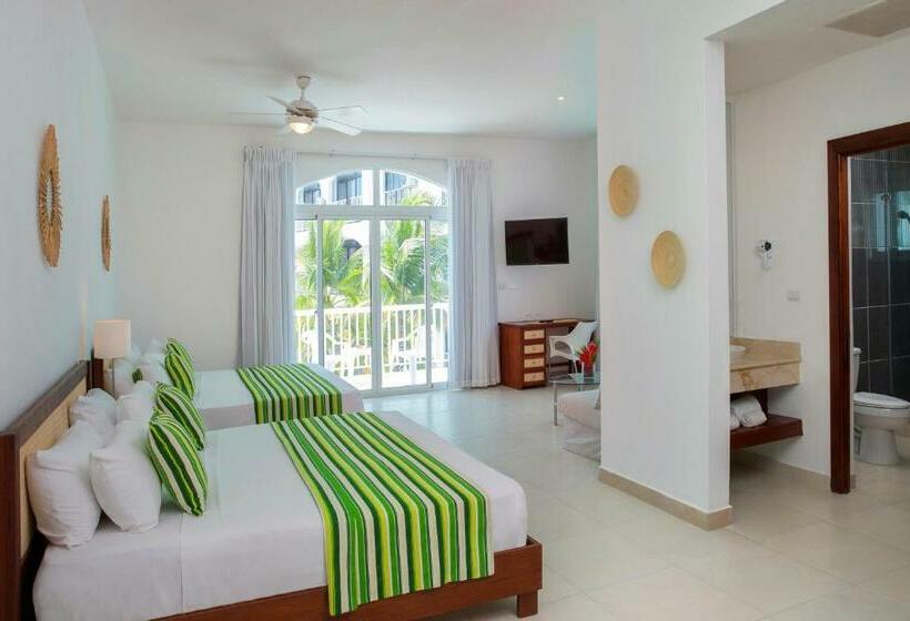 اتاق اساندارد با چشمانداز جانبی به دریا, Hm Alma de Bayahibe - Adults Only