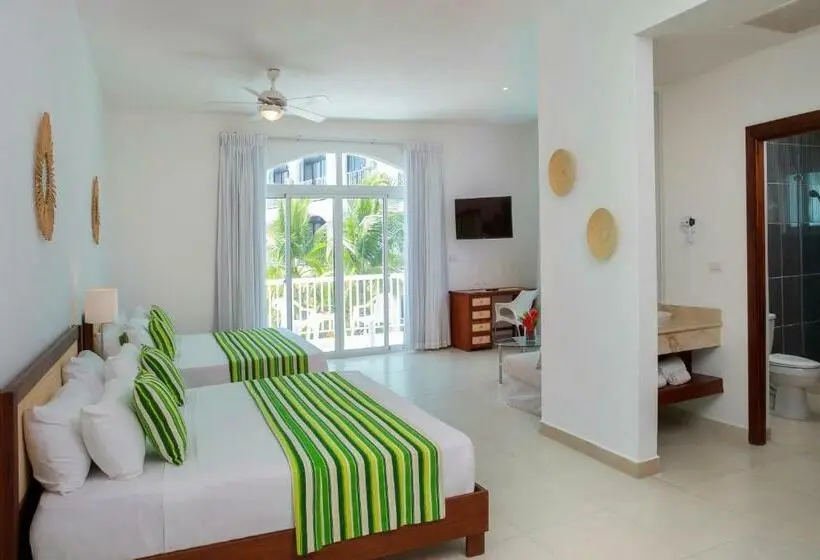 اتاق اساندارد با چشم‌انداز جانبی به دریا, Hm Alma de Bayahibe - Adults Only