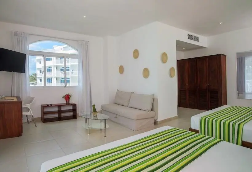 اتاق اساندارد با چشم‌انداز جانبی به دریا, Hm Alma de Bayahibe - Adults Only