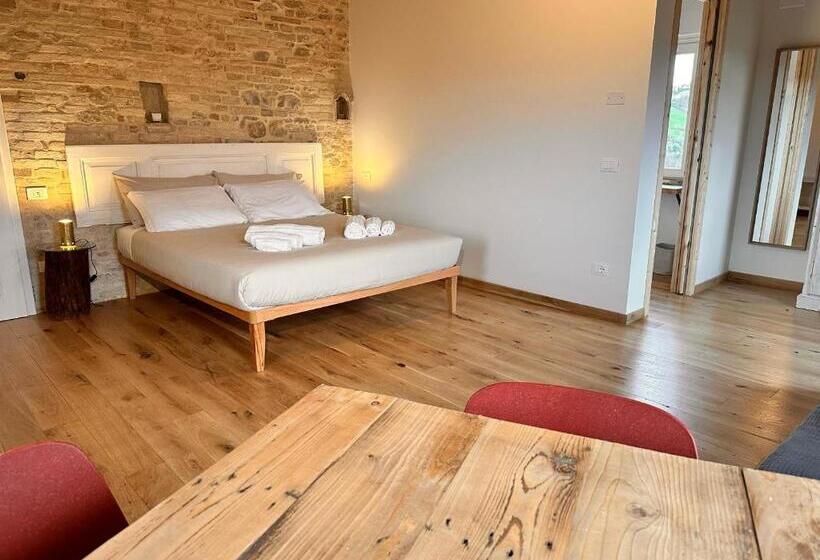 חדר דלוקס עם נוף להרים, Villa Arcadia B&b