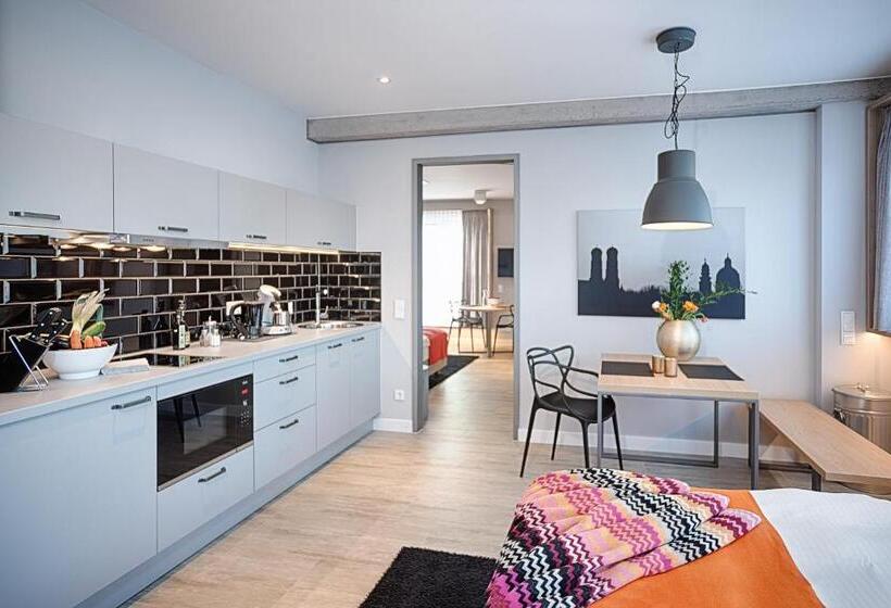 Apartament Basic 1 Dormitori, Mloft Apartments München