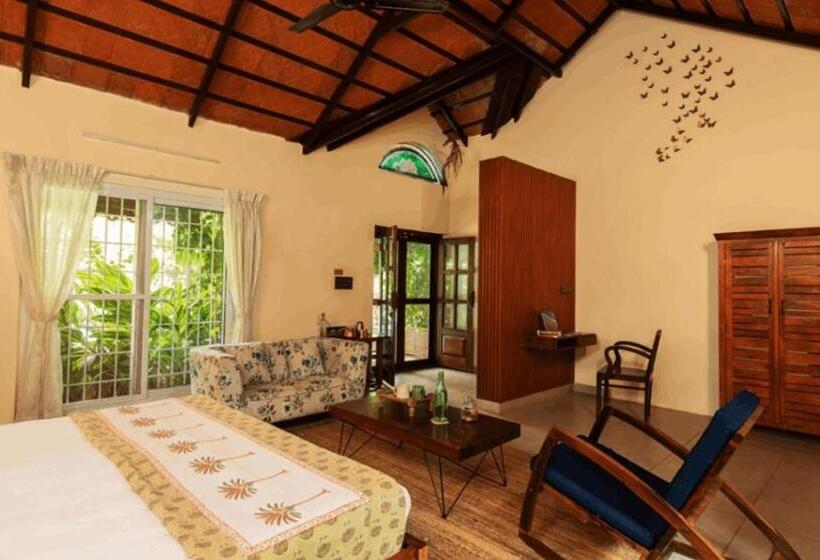 חדר משפחתי נוף לגינה, Orchid Tree Wellness Retreat