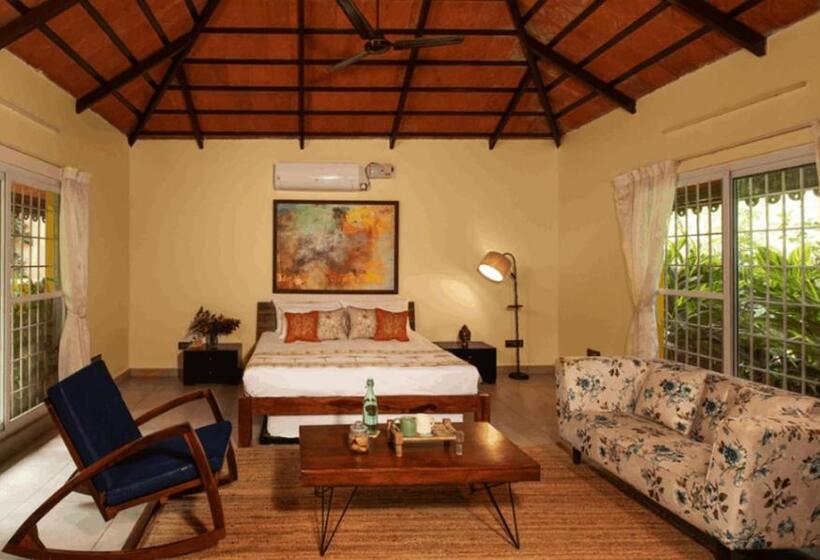 חדר משפחתי נוף לגינה, Orchid Tree Wellness Retreat