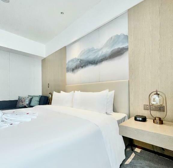 اتاق لوکس با تخت بزرگ, White Swan Vyv Hotel, Foshan