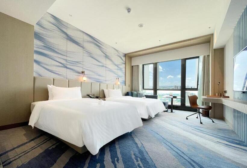 اتاق استاندارد با چشمانداز رودخانه, White Swan Vyv Hotel, Foshan