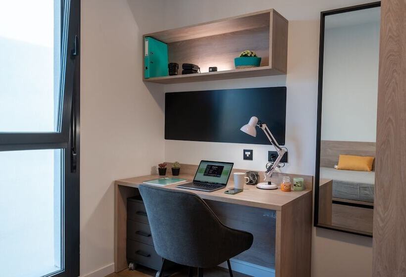 חדר סטנדרט יחיד, Micampus Alicante Student Residence