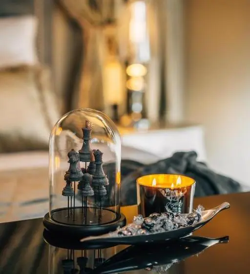 Huoneisto 1 Makuuhuone Puutarhanäkymä, Hrad Kunzov Boutique Hotel & Spa & Restaurant