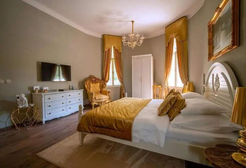 Huoneisto 1 Makuuhuone Pohjakerros, Hrad Kunzov Boutique Hotel & Spa & Restaurant