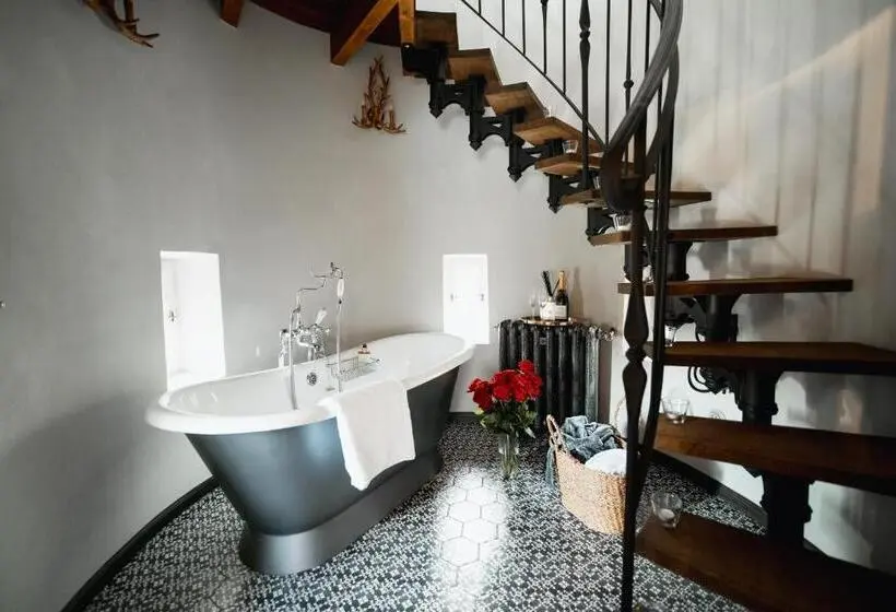 Duplex-huoneisto 1 Makuuhuone, Hrad Kunzov Boutique Hotel & Spa & Restaurant