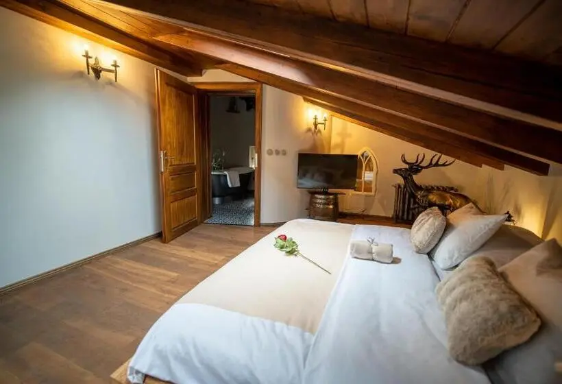 Duplex-huoneisto 1 Makuuhuone, Hrad Kunzov Boutique Hotel & Spa & Restaurant