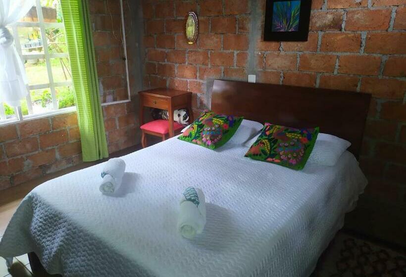 חדר סטנדרט נוף לגינה, Eco Lodge Villa Laura