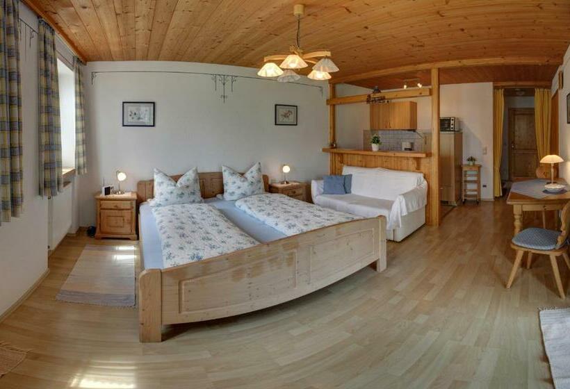1 Sovrumslägenhet Bottenvåning, Neuhaushof   Chiemgau Karte
