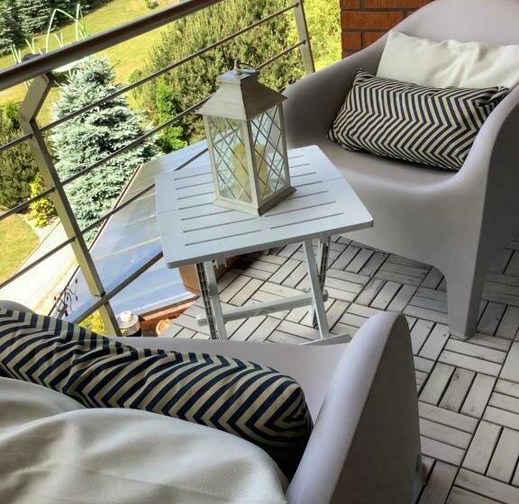 اتاق استاندارد با بالکن, Audrės Namai