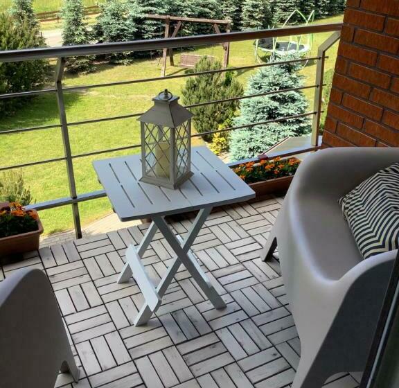 اتاق استاندارد با بالکن, Audrės Namai