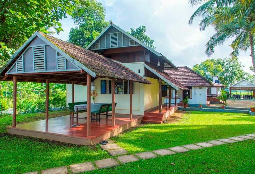 バルコニー付きデラックスルーム, Kurialacherry House Alleppey
