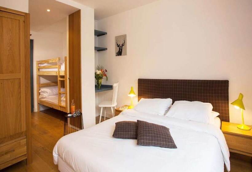 4인용 스탠다드 룸, Chalet Hotel Régina