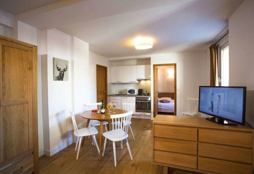 침실 2개 아파트, Chalet Hotel Régina