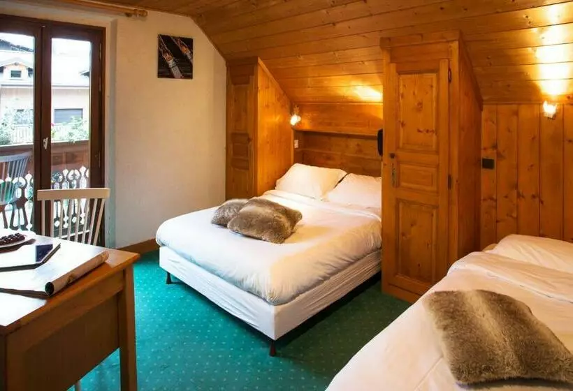 スタンダード４人部屋, Chalet Hotel Régina