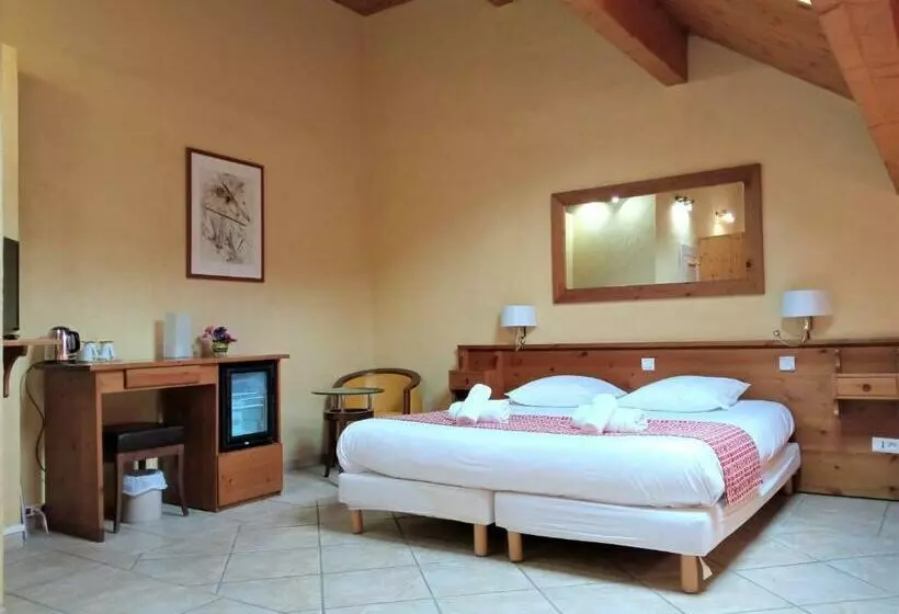 スタンダード４人部屋, Hôtel Mont Thabor Serre Chevalier