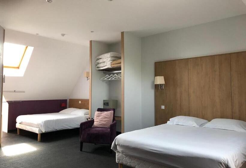 غرفة كلاسيكية رباعية, Logis L Hôtel D Arc