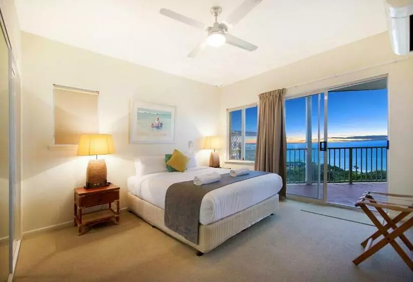 プレミアムアパートメント、1ベッドルーム 、オーシャンビュー, Whale Watch Ocean Beach Resort
