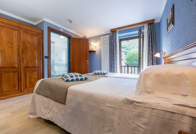 غرفة قياسية مزوَّدة بشُرفة, Du Glacier