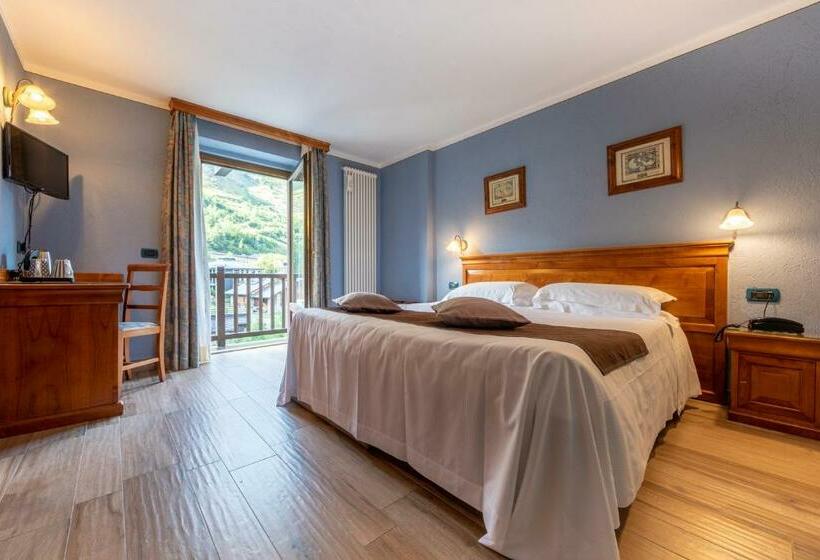 غرفة قياسية مزوَّدة بشُرفة, Du Glacier