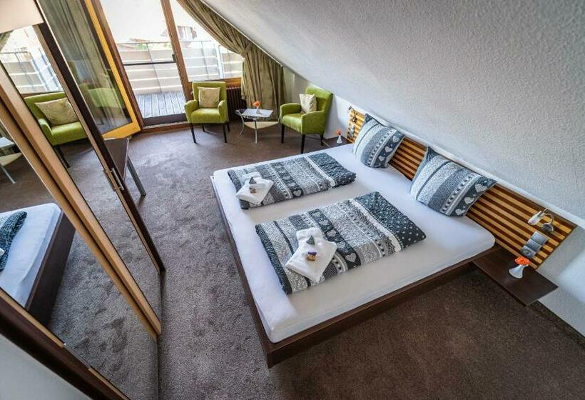 Quarto standart com varanda, Gasthaus Zur Alten Post