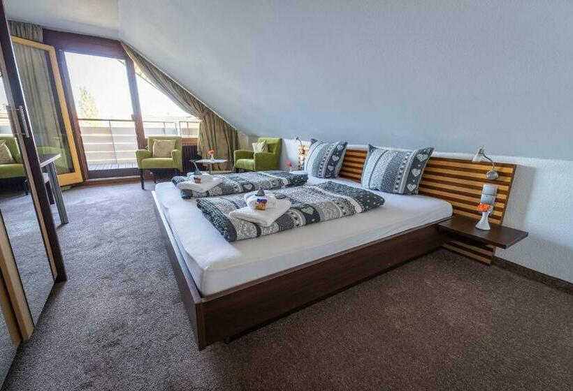 Quarto standart com varanda, Gasthaus Zur Alten Post