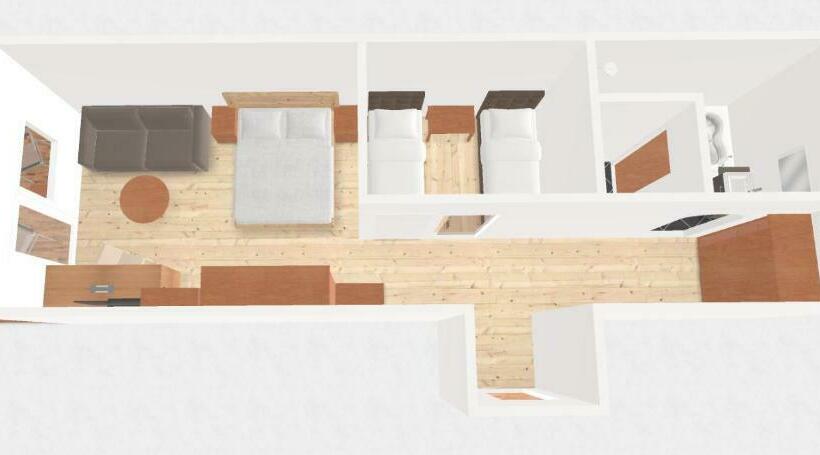 Номер Стандарт Вид на Сад, Hohe Gaisl