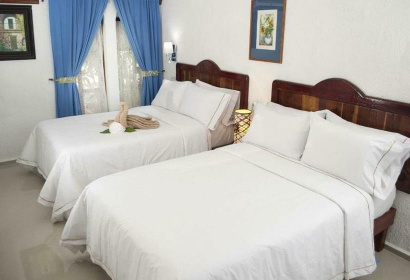 스탠다드 룸 더블 침대 2개, Eco Hotel El Rey Del Caribe