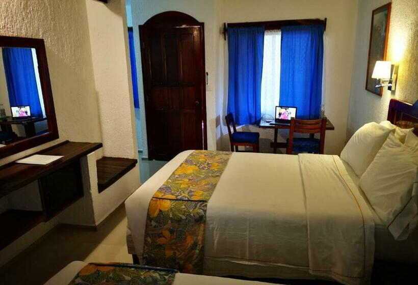 스탠다드 룸 더블 침대 2개, Eco Hotel El Rey Del Caribe