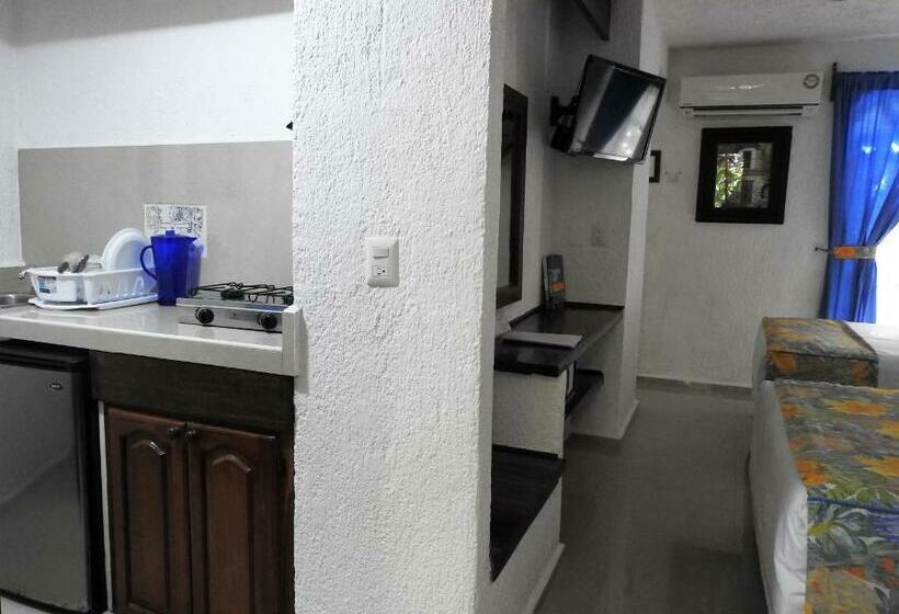 스탠다드 룸 더블 침대 2개, Eco Hotel El Rey Del Caribe