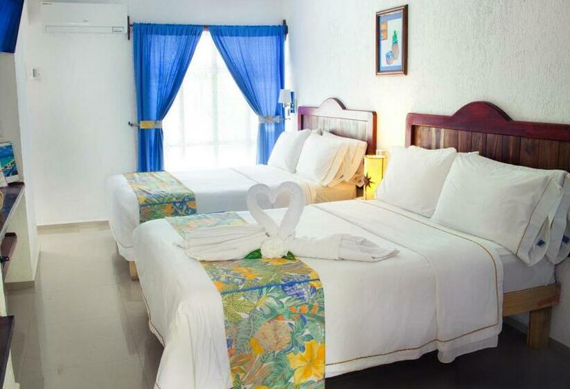 스탠다드 룸 더블 침대 2개, Eco Hotel El Rey Del Caribe