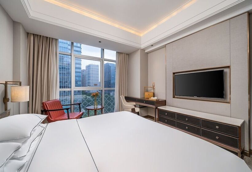 Номер Deluxe, Echeng Hotel Guangzhou Zhujiang New Town Jinan University Branch