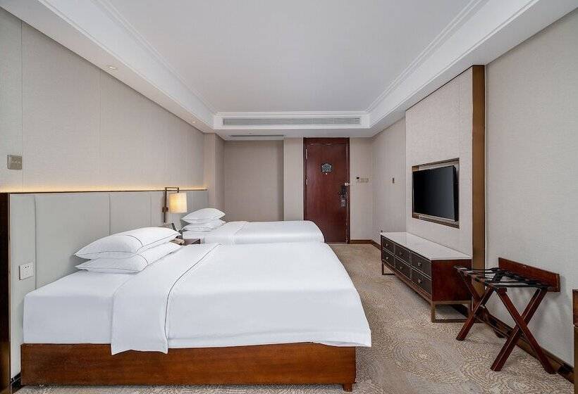 Номер Deluxe, Echeng Hotel Guangzhou Zhujiang New Town Jinan University Branch
