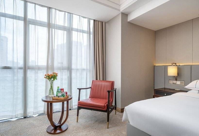 Номер Deluxe, Echeng Hotel Guangzhou Zhujiang New Town Jinan University Branch