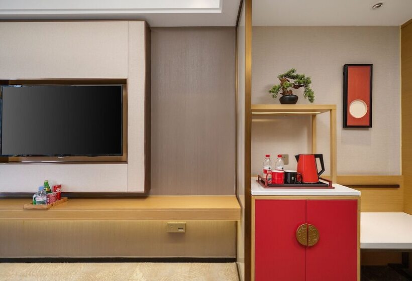 Номер Deluxe, Echeng Hotel Guangzhou Zhujiang New Town Jinan University Branch