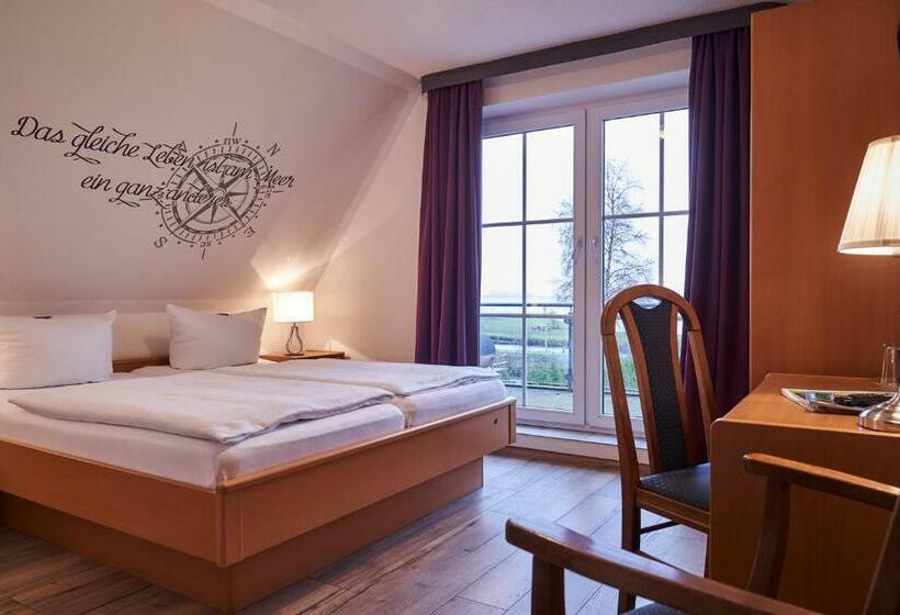 غرفة ديلوكس مزودة بشرفة, Landhaus Großes Meer