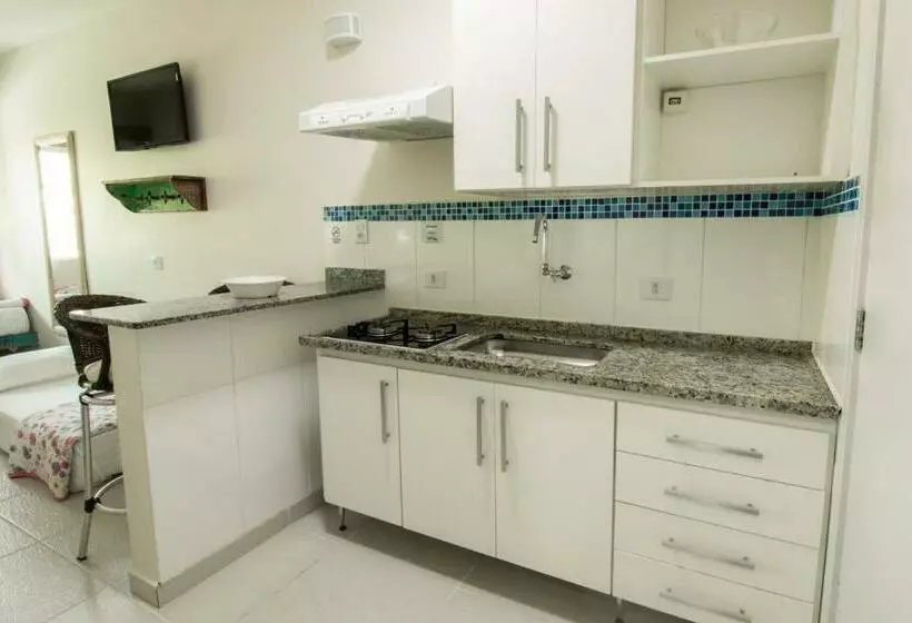 آپارتمان 1 خوابه با چشم‌انداز دریا, Apart Hotel Porto Kanoas